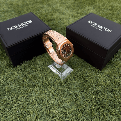 Nautilus Openheart Rose Gold Chocolatte