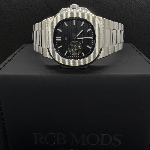 Nautilus Openheart Silver Black