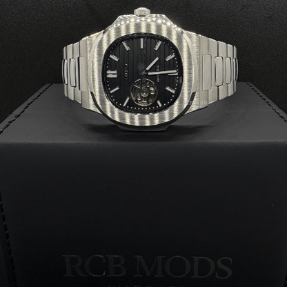 Nautilus Openheart Silver Black