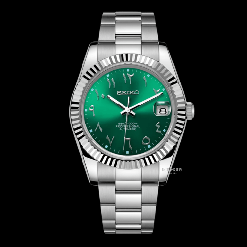 Datejust Arabic Green