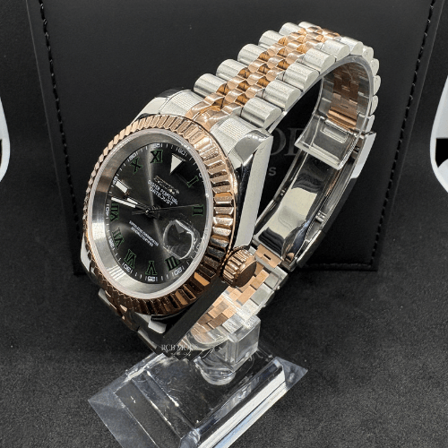 Datejust Wimbledon Silver Bronze