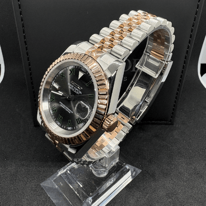 Datejust Wimbledon Silver Bronze