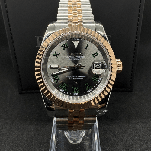 Datejust Wimbledon Silver Bronze