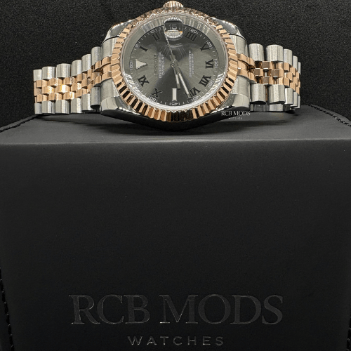 Datejust Wimbledon Silver Bronze
