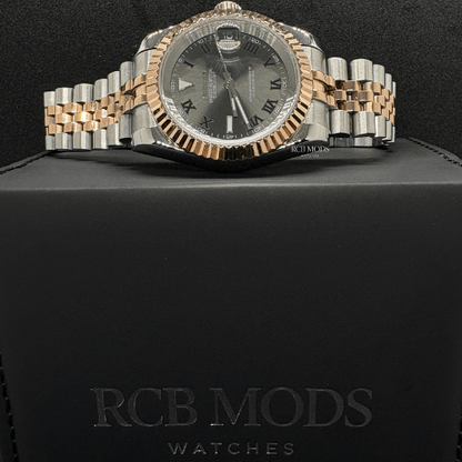 Datejust Wimbledon Silver Bronze
