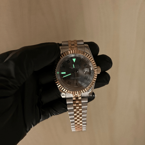 Datejust Wimbledon Silver Bronze