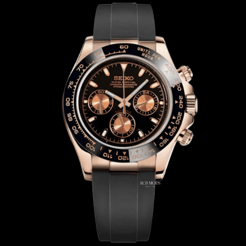 Seitona Rose Gold Black