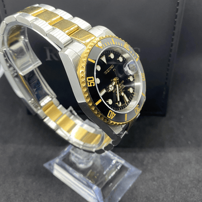 Seikomariner Gold Silver Black