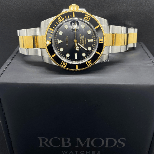 Seikomariner Gold Silver Black