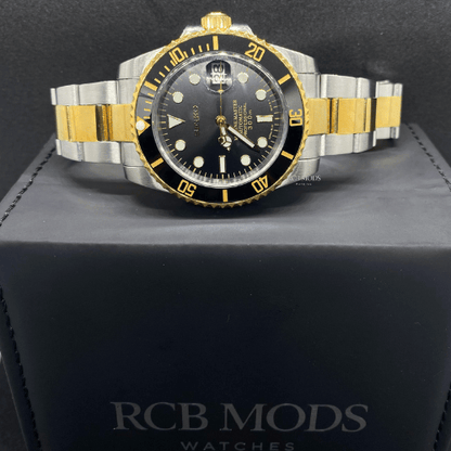 Seikomariner Gold Silver Black