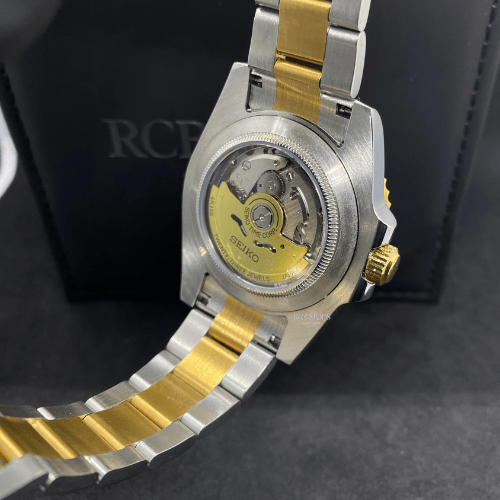 Seikomariner Gold Silver Black