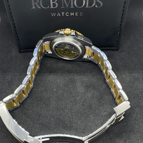 Seikomariner Gold Silver Black