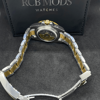 Seikomariner Gold Silver Black