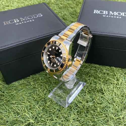 Seikomariner Gold Silver Black