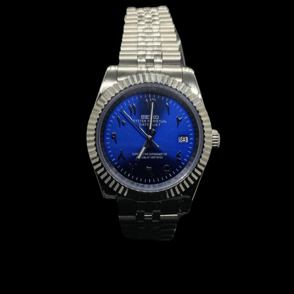 Datejust Arabic Blue