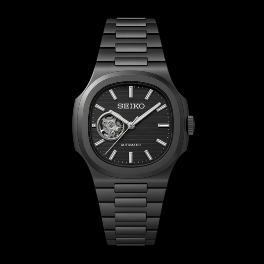 Nautilus Openheart Black Silver
