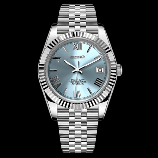 Datejust Light Blue Roman