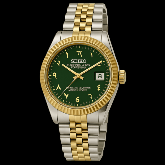 Datejust Gold Green Arabic