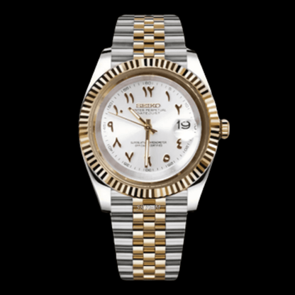 Datejust Gold White Arabic