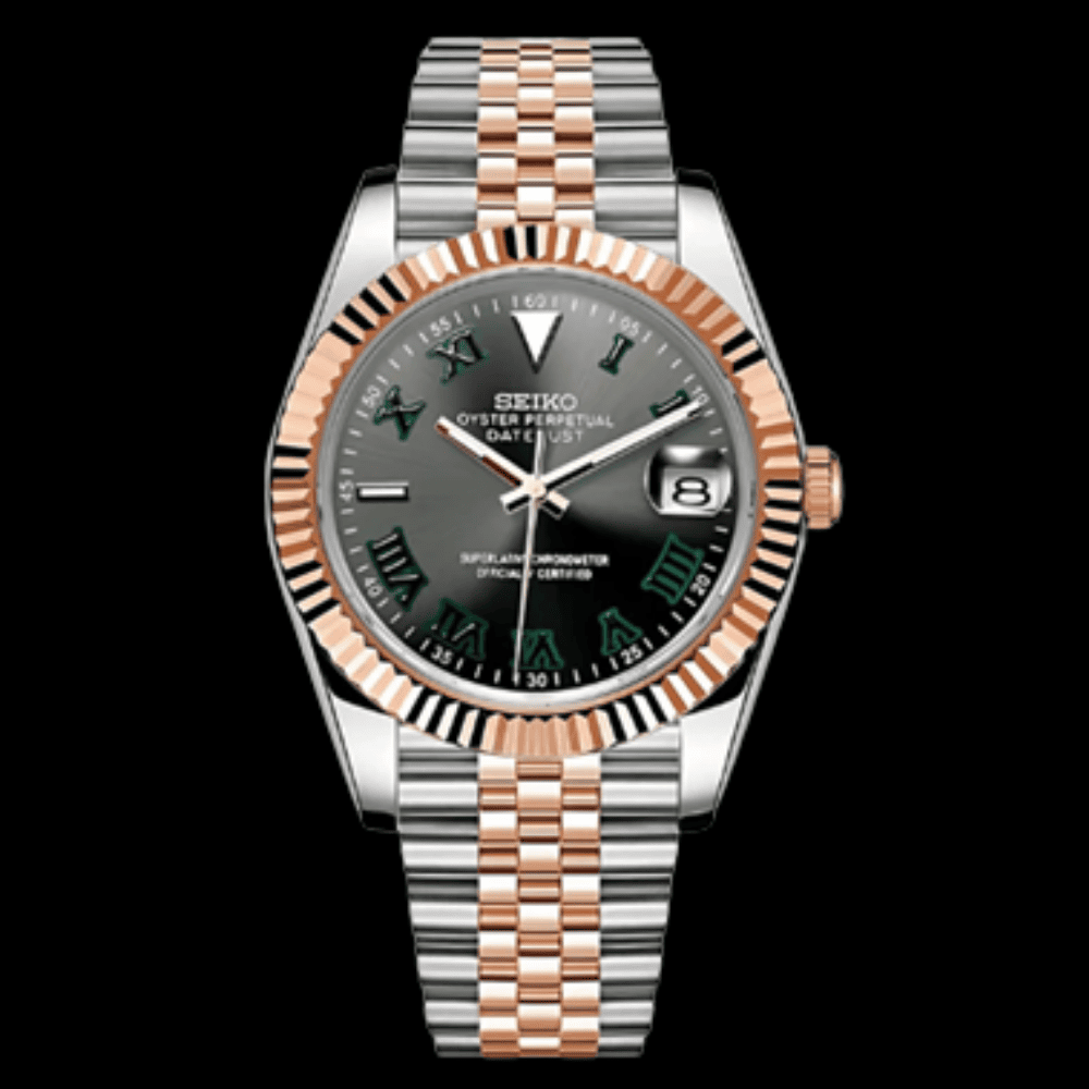 Datejust Wimbledon Silver Bronze