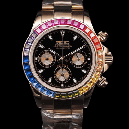 Daytona Rose Gold Rainbow