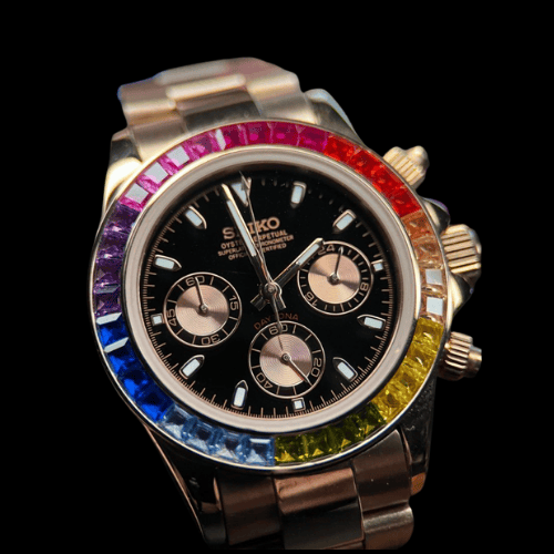 Daytona Rose Gold Rainbow