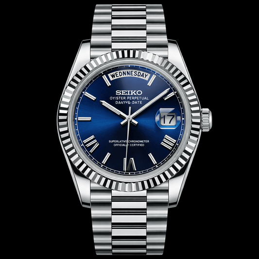 Seikojust Daydate Blue