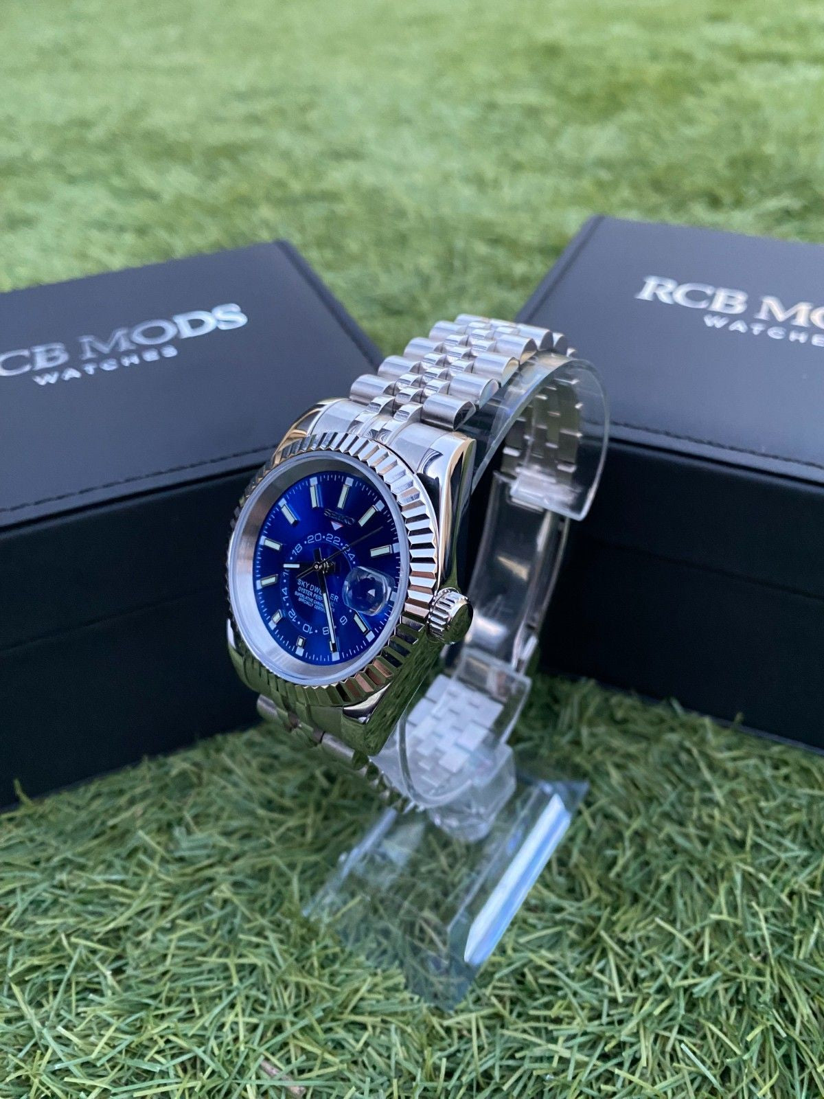 Seikojust Sky Dweller Blue