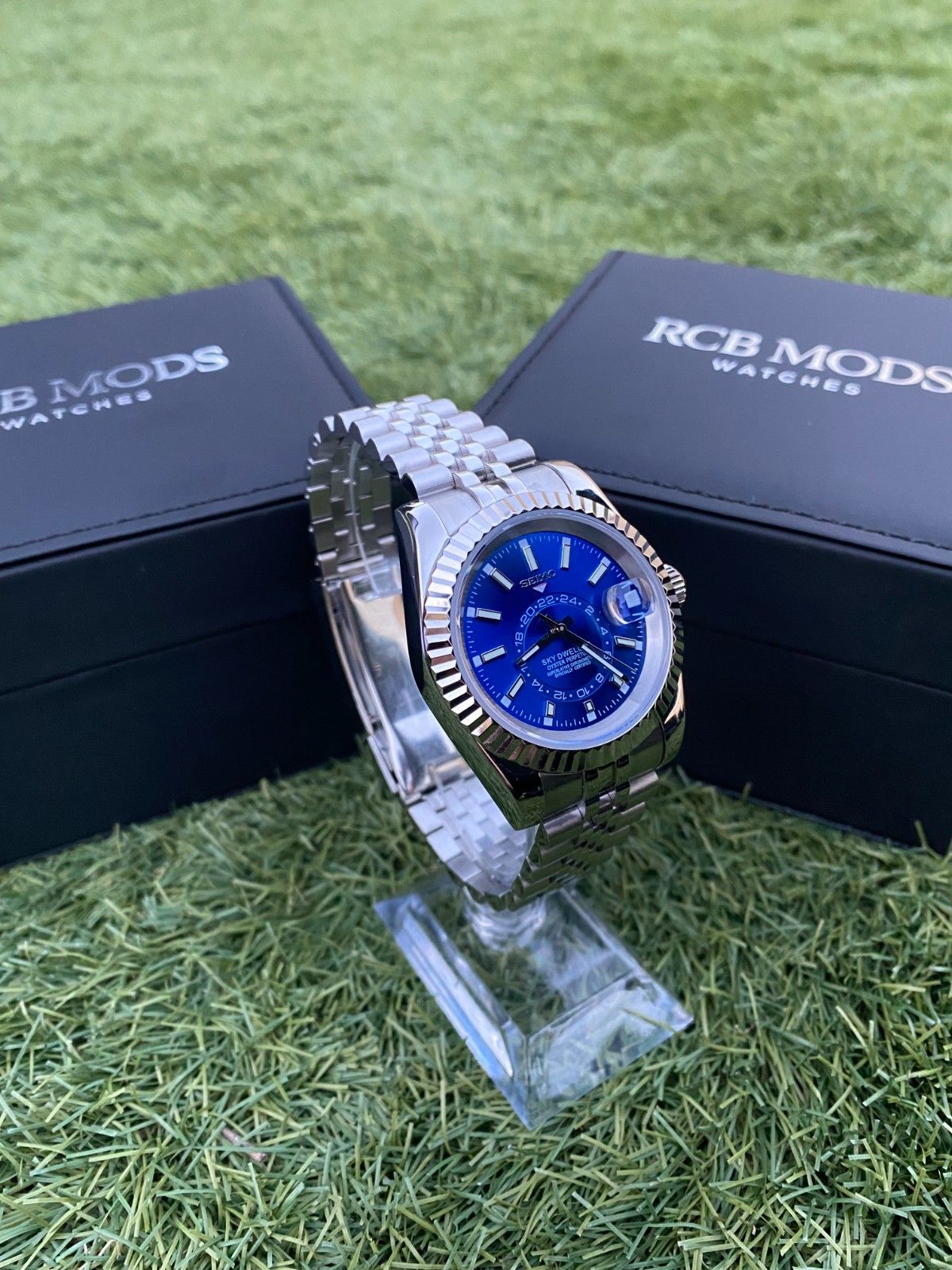 Seikojust Sky Dweller Blue