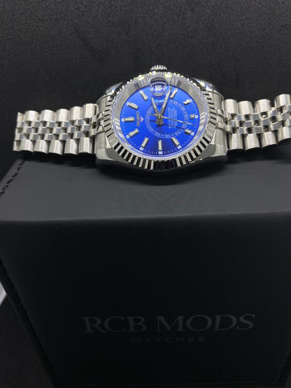 Seikojust Sky Dweller Blue