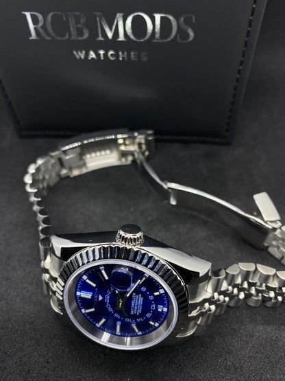 Seikojust Sky Dweller Blue