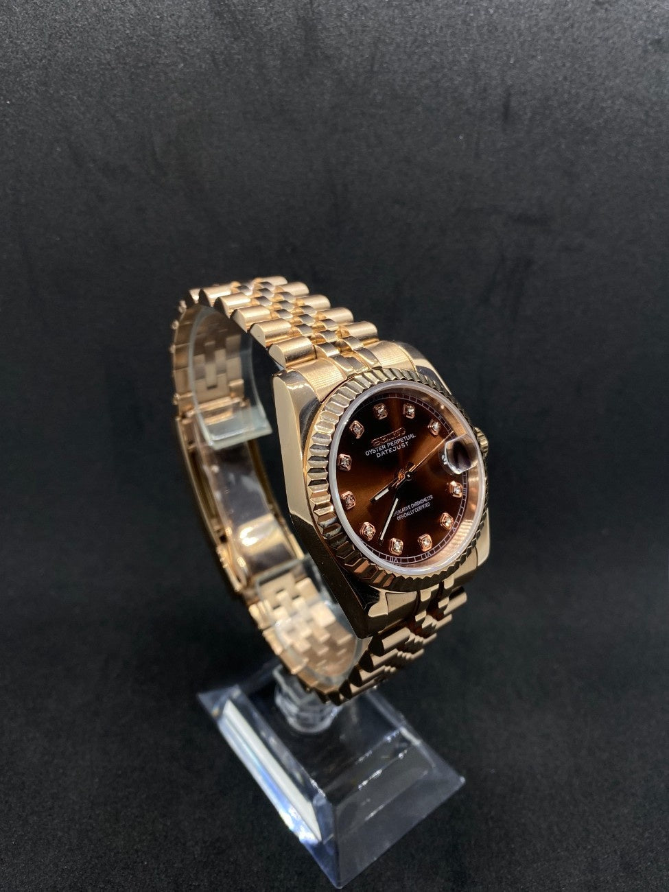 Seikojust Diamond Bronze Rose Gold