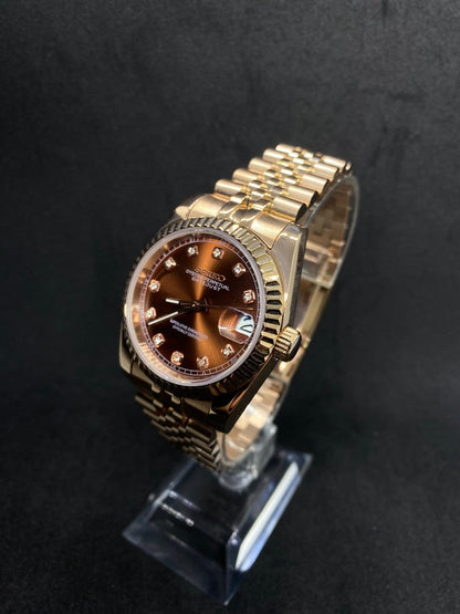 Seikojust Diamond Bronze Rose Gold