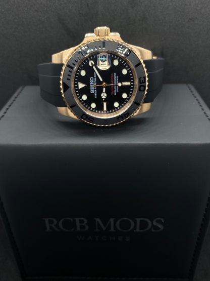 Yatch Master Rose Gold Black