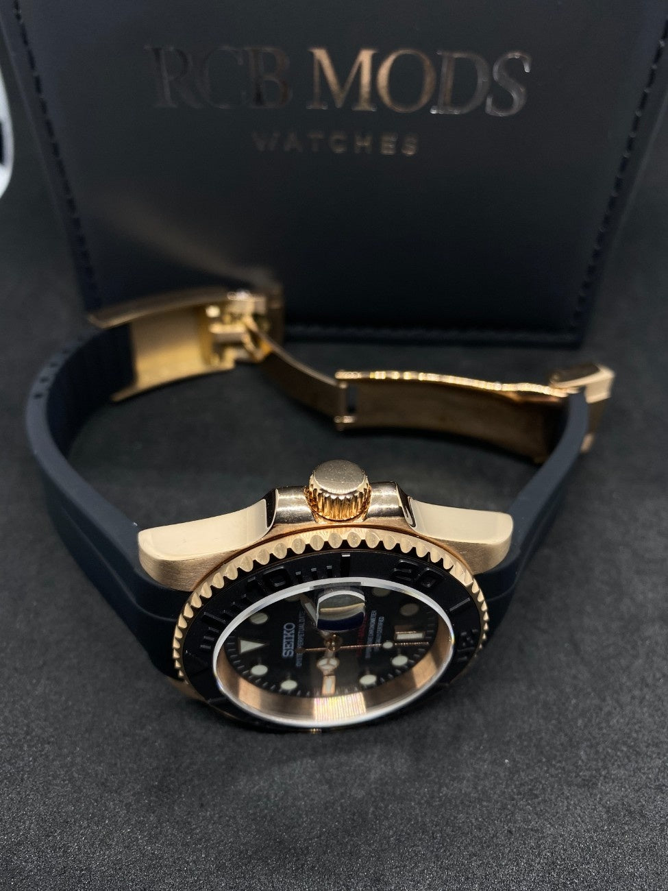 Yatch Master Rose Gold Black