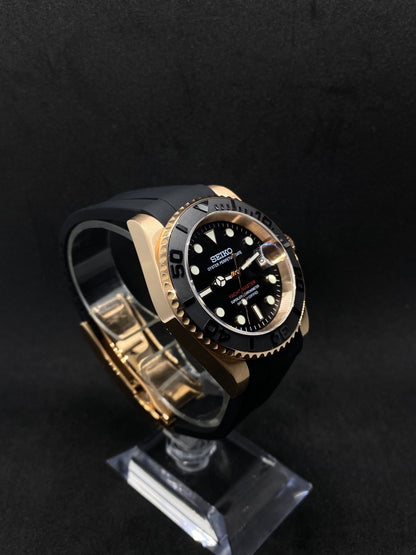 Yatch Master Rose Gold Black