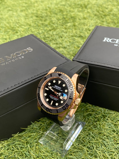 Yatch Master Rose Gold Black