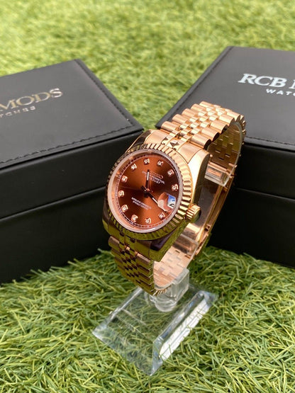Seikojust Diamond Bronze Rose Gold