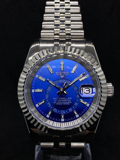 Seikojust Sky Dweller Blue