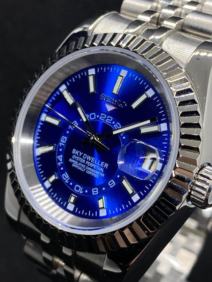 Seikojust Sky Dweller Blue