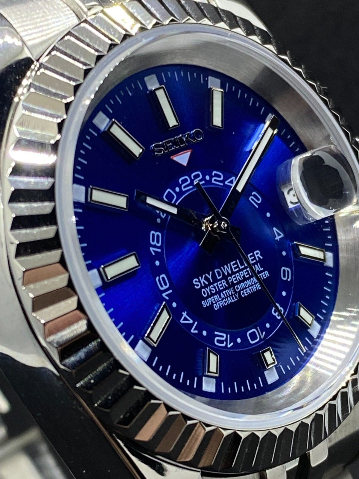 Seikojust Sky Dweller Blue