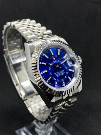 Seikojust Sky Dweller Blue
