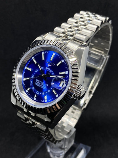 Seikojust Sky Dweller Blue