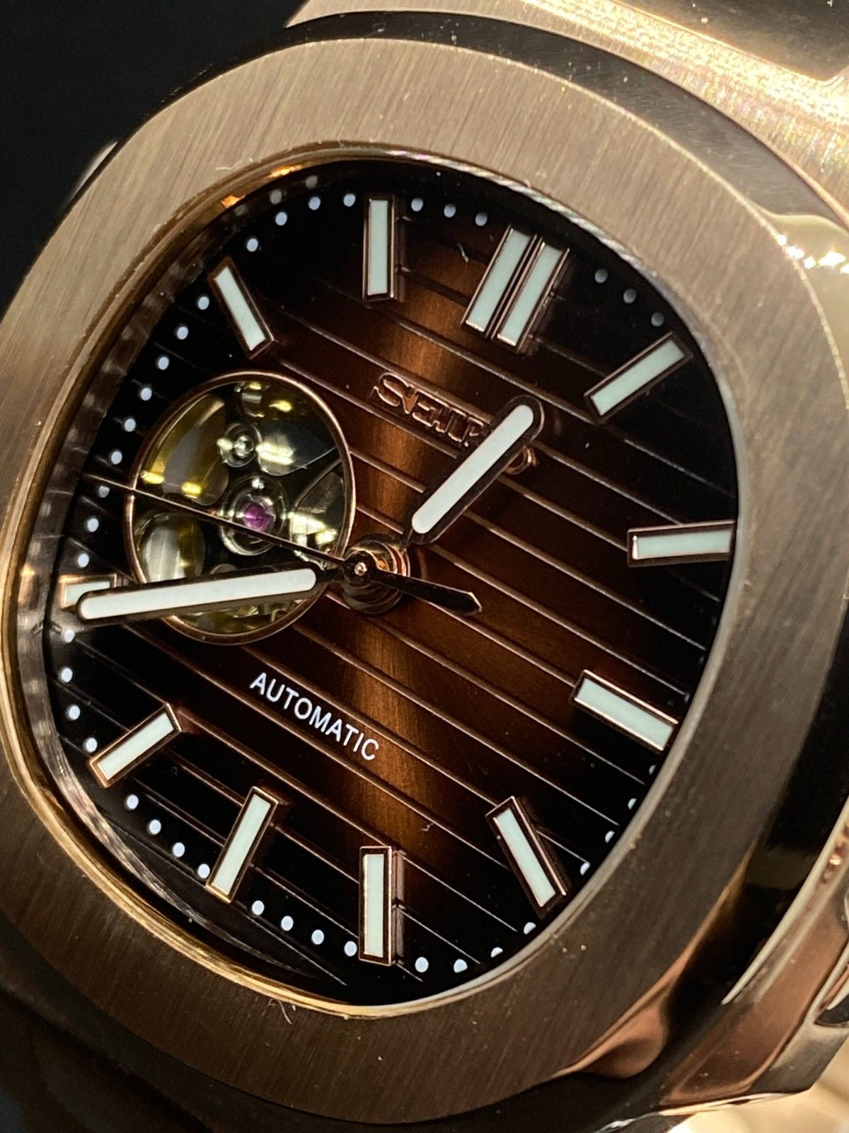 Nauteiko Openheart Rose Gold Chocolatte