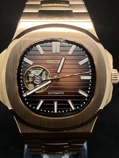 Nauteiko Openheart Rose Gold Chocolatte