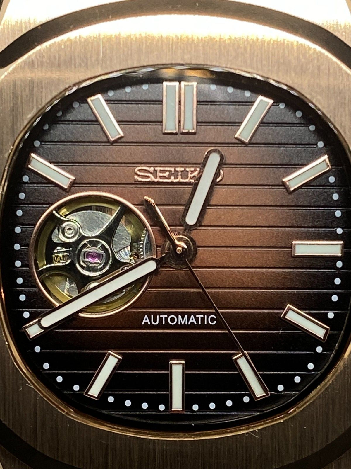 Nauteiko Openheart Rose Gold Chocolatte