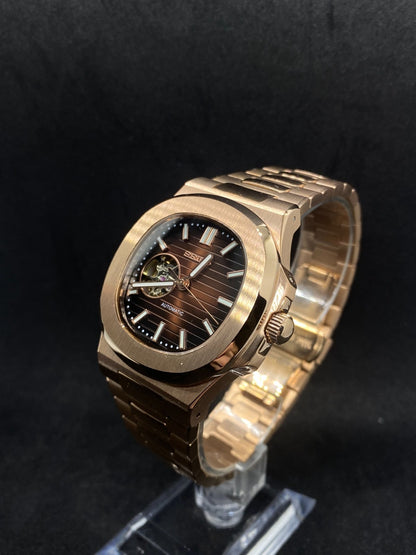 Nauteiko Openheart Rose Gold Chocolatte