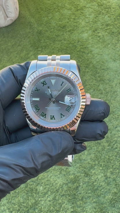 Datejust Wimbledon Silver Bronze