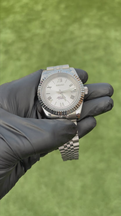 Datejust White Roman