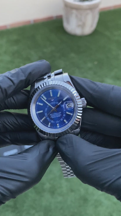 Seikojust Sky Dweller Blue